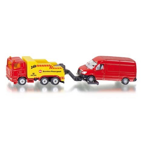 SIKU SLEEPWAGEN SIKU MET BUSJE 1667 - 4006874016280 - 319-1667