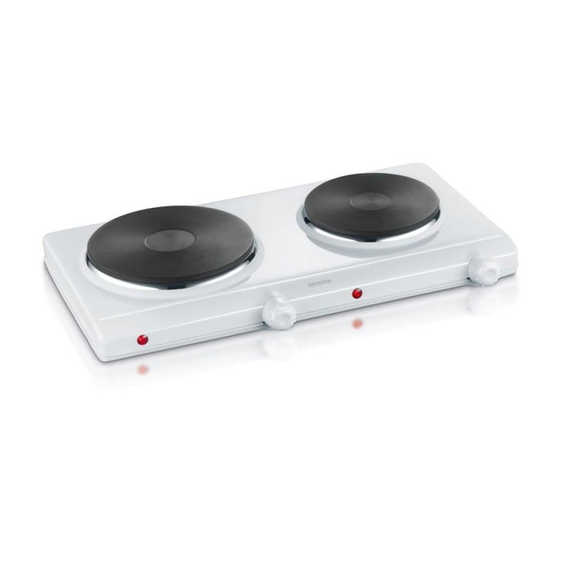 SEVERIN KOOKPLAAT 2-PITS WIT DK1042S - 4008146002489 1 - 9204960