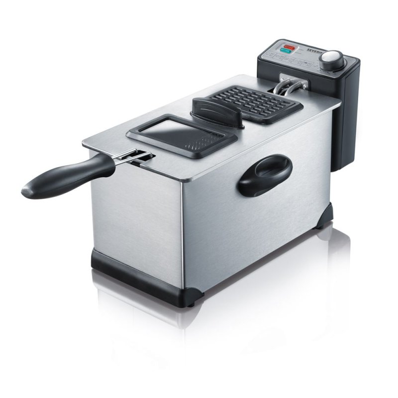 SEVERIN FRITEUSE 2000W 3L FR-2431 RVS - 4008146009662  - 5302633
