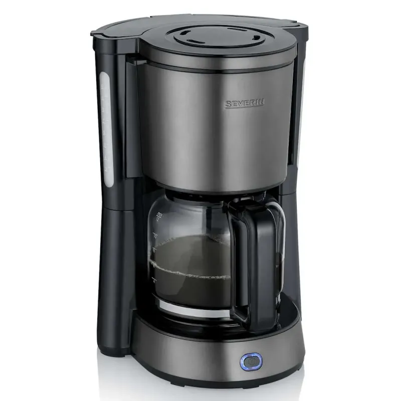 SEVERIN KOFFIEZETAPPARAAT DARK INOX 10K - 4008146047510 - KA9340