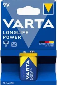 VARTA BLOK BATTERIJ 9V - 4008496559862 - *0010018196