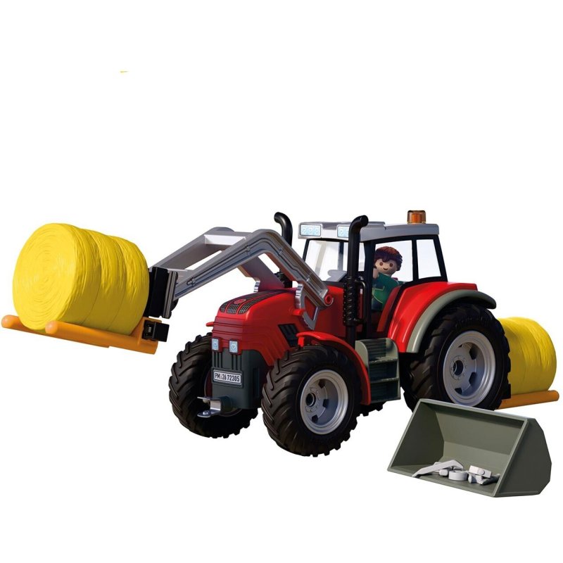 PM 72305 GROTE TRACTOR MET HOOIBALEN - 4008789723055 - 437-2305
