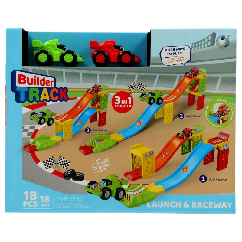 RACEBAAN FORMULE 1 PRE SCHOOL  MET 2 AUT - 401 3140 - 401-3140