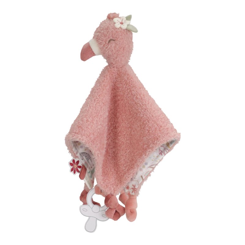 LD SAFARI FRIENDS KNUFFELDOEKJE FLAMINGO - 401 3291 - 401-3291