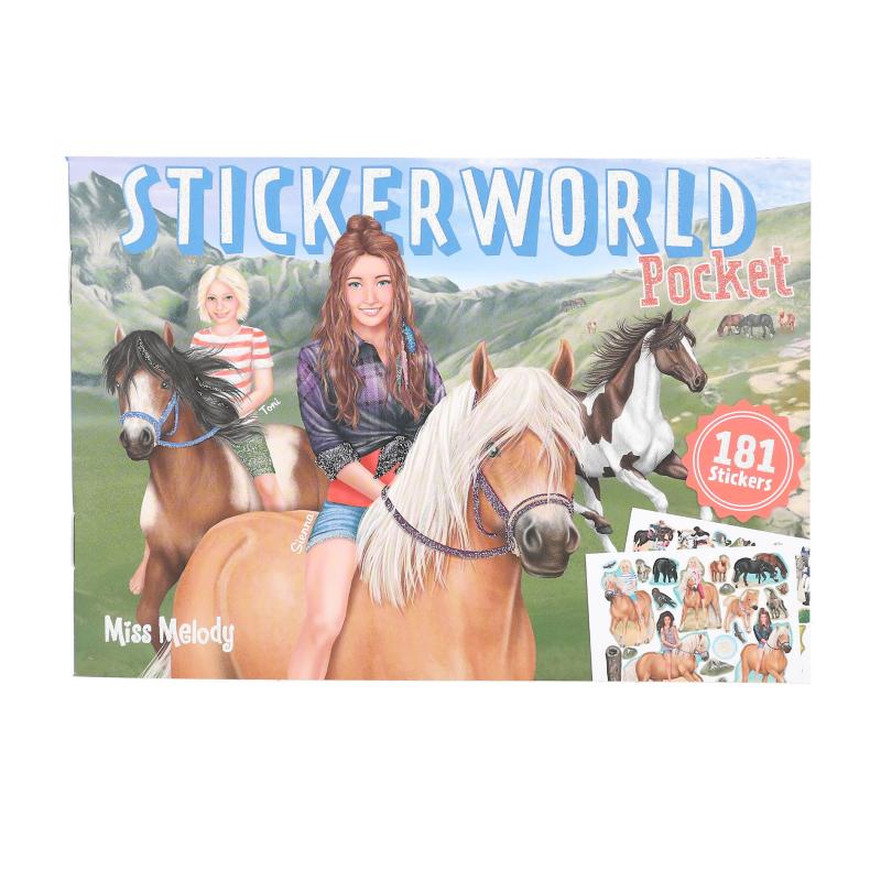 MISS MELODY POCKET STICKERWORLD - 4010070676162 2 - 0012935