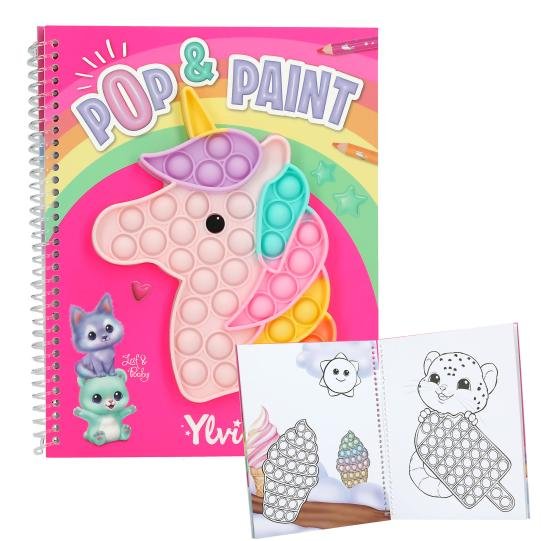 YLVI POP &amp; PAINT KLEURBOEK - 4010070710514 - 655-0514