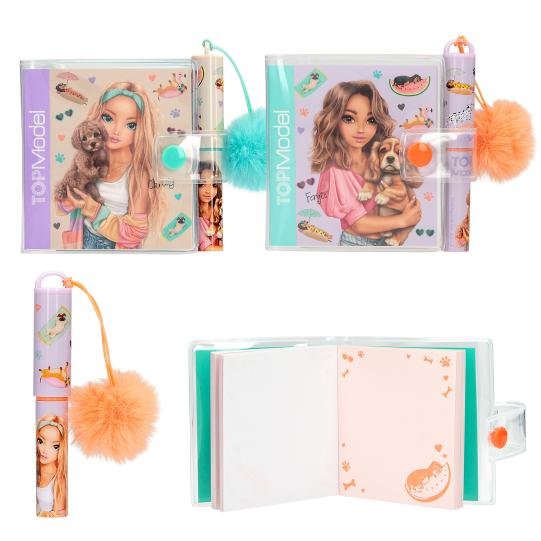 TOPMODEL MINI SCHRIJFBLOK MET PEN SUNNY - 4010070740443 - 0014163