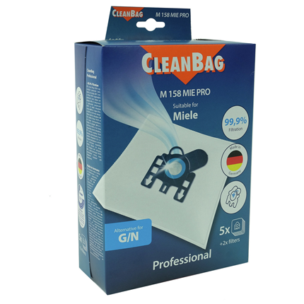 CLEANBAG STOFZUIGERZAK MIELE G/N 5 STUKS - 4012074058357 1 - *0010210259