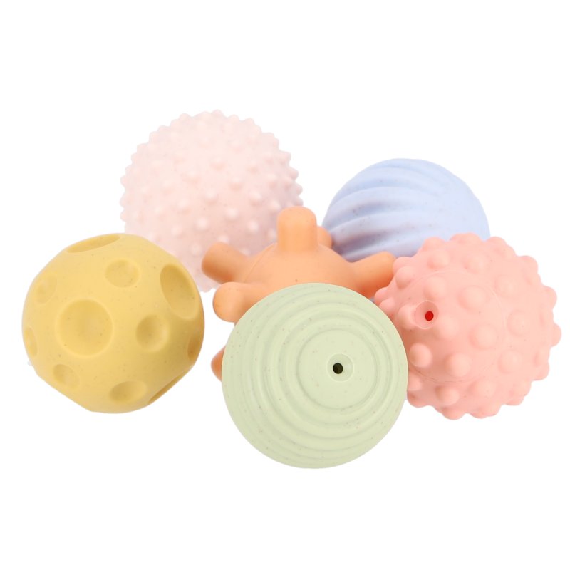 JIPY SPEEL EN LEER BALLEN 6 STUKS - 402 2841 - 402-2841