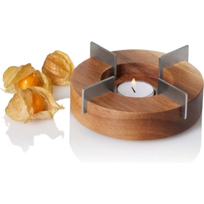 ADHOC TUTO TEAPOT EN FOOD WARMER WOOD - 4037571395538 - TK84