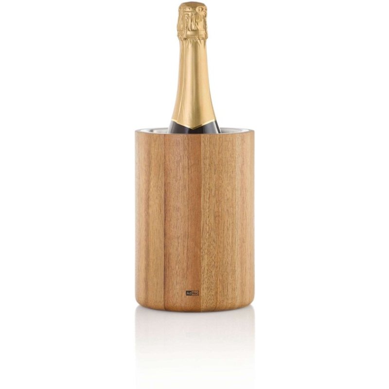ADHOC WIJN CHAMPAGNE COOLER WOOD - 4037571396429 - WK30