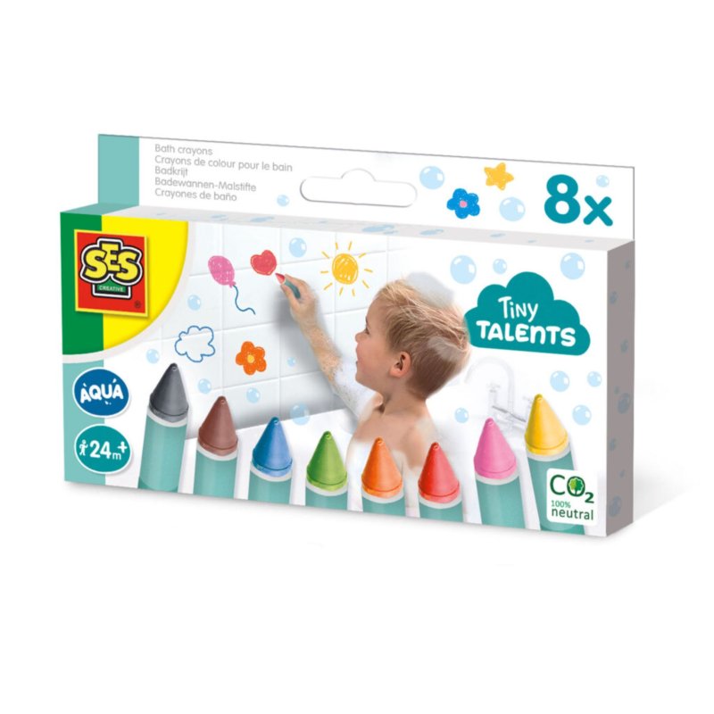 SES BADKRIJT 8 KLEURTJES - 404 3050 - 13050