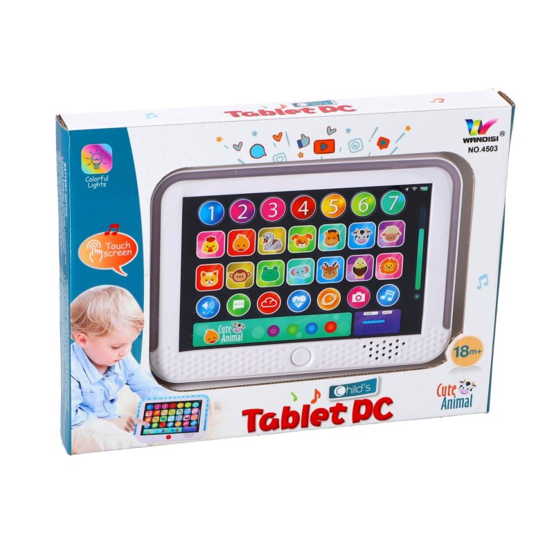 KINDER TABLET DIEREN MET GELUID - 405 4503 - 405-4503