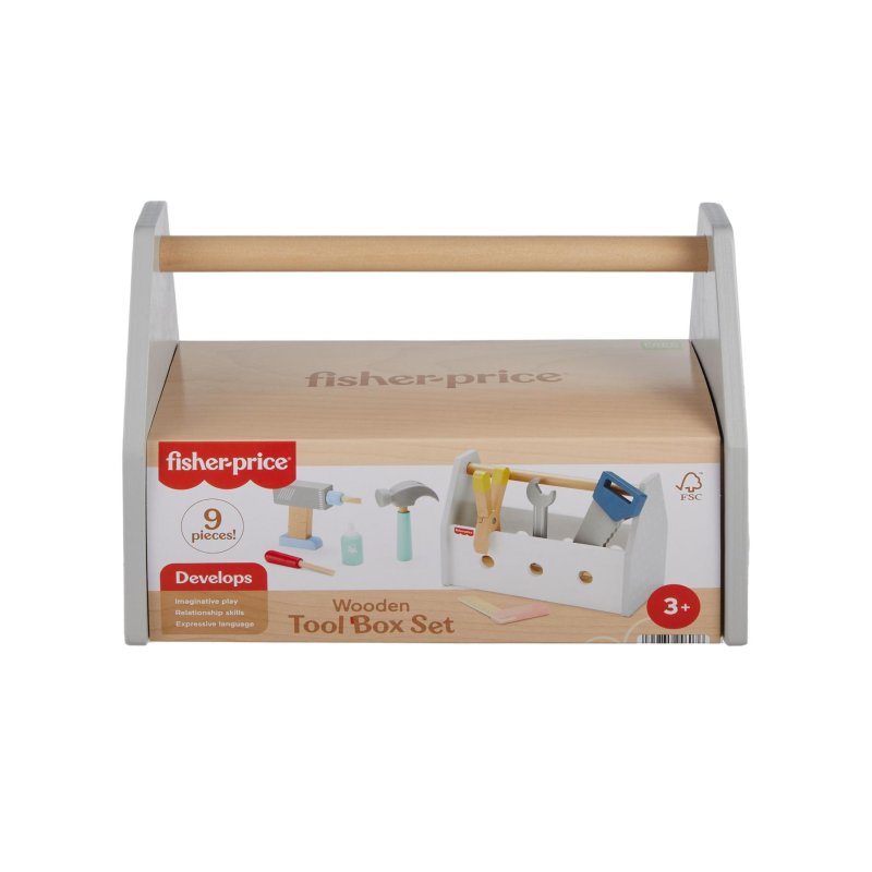 FISHER-PRICE HOUT GEREEDSCHAPKIST - 405 6076 - 405-6076