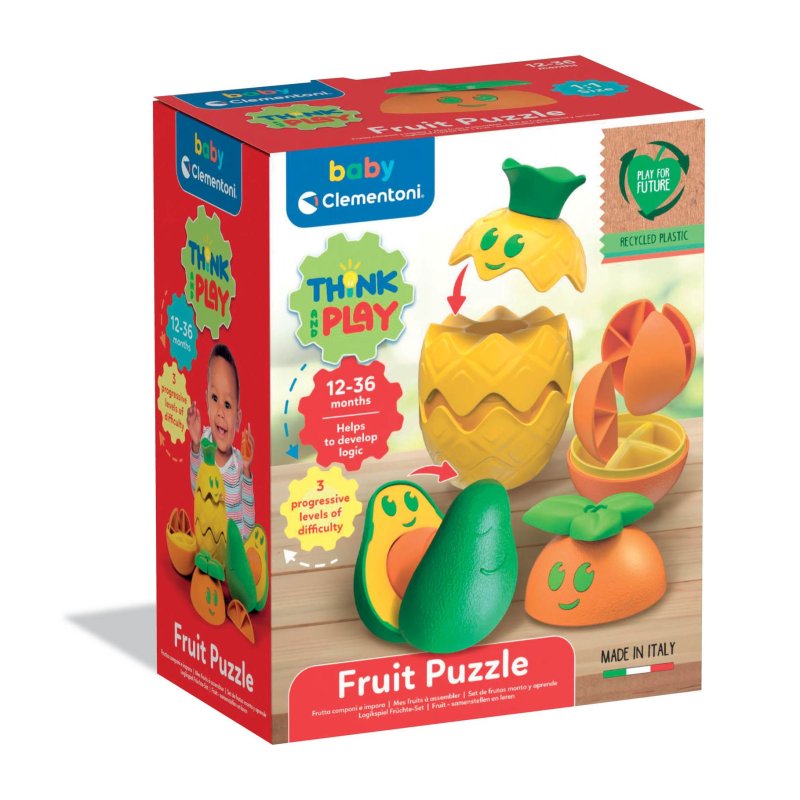 CLEMENTONI BABY STAPEL FRUIT SET - 405 7513 - 405-7513