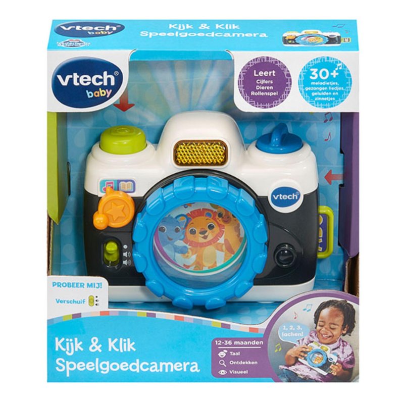 VTECH BABY KIJK EN KLIK SPEELGOEDCAMERA - 405 7865 - 405-7865