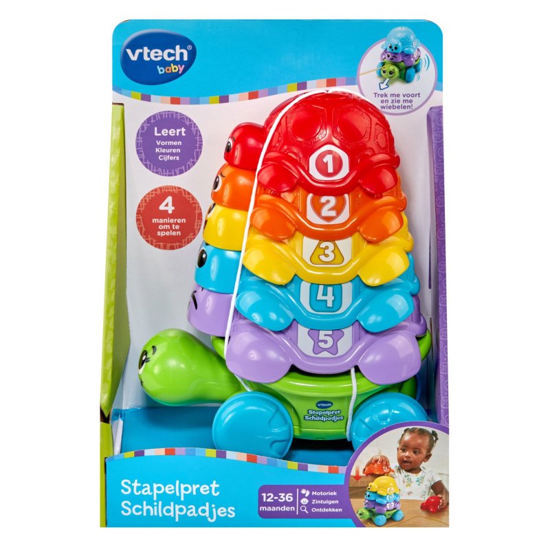 PC VTECH BABY STAPELPRET SCHILDPADJES - 405 9323 - 405-9323