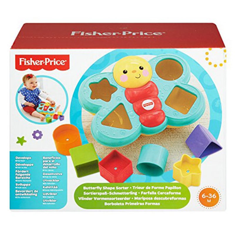 VORMSORTEERDER VLINDER FISHER PRICE - 406 0022 - 406-0022