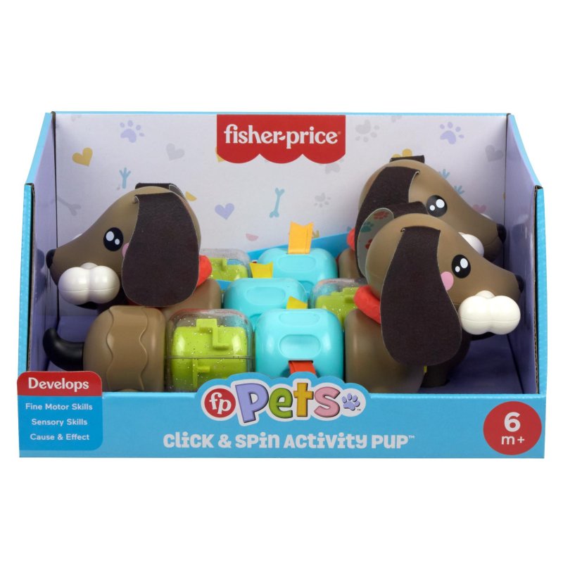 FISHER PRICE KLIK EN DRAAI PUPPY - 406 9181 - 406-9181