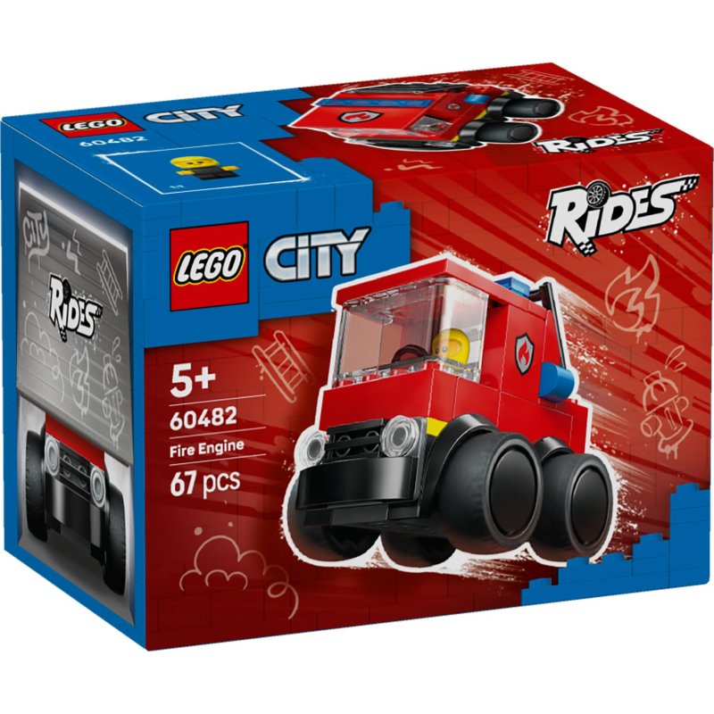 LEGO CITY 60482VOERTUIGEN BRANDWEERWAGEN - 411 0187 - 411-0187