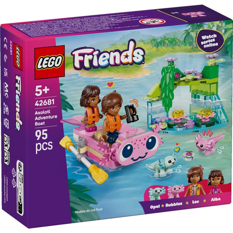 LEGO FRIENDS 42681 AXOLOTLAVONTUUR - 411 0384 - 411-0384