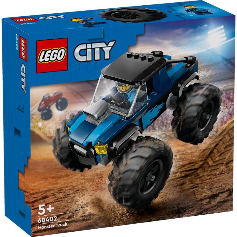 LEGO 60402 CITY VEHICLE BLAUWE MONSTERTR - 411 0402 - 411-0402