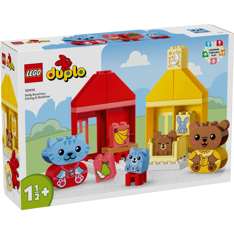 LEGO 10414 DUPLO ETEN EN SLAPEN - 411 0414 - 411-0414