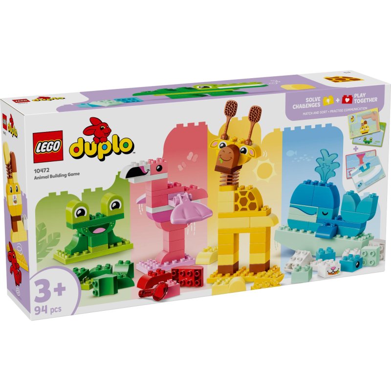 LEGO 10472 DUPLO TOWN DIERENBOUWSPEL - 411 0472 - 411-0472