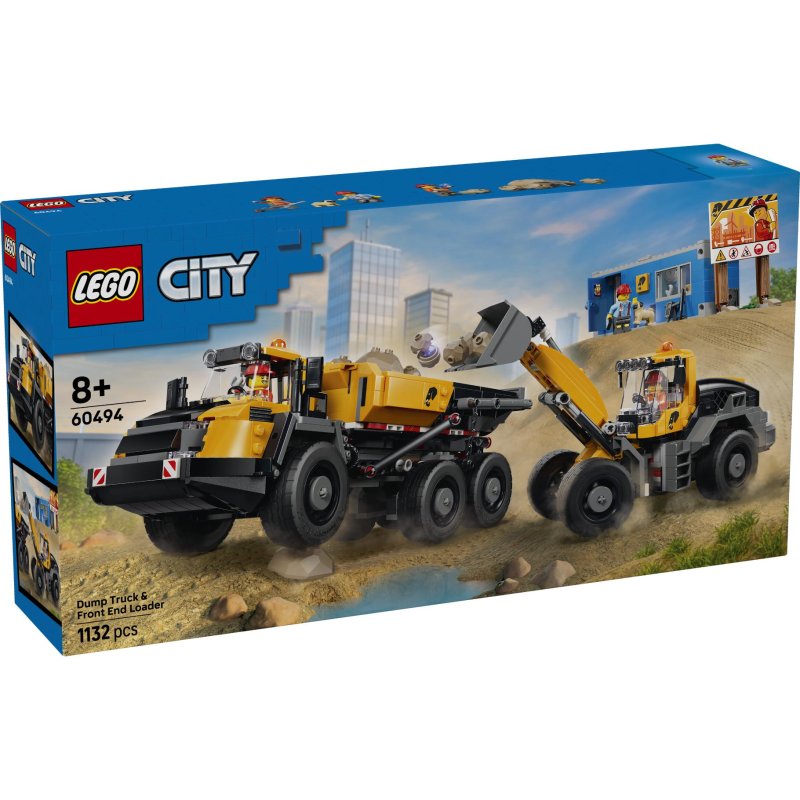 LEGO 60494 CITY BIG VEHICLES KIEPWAGEN + - 411 0494 - 411-0494