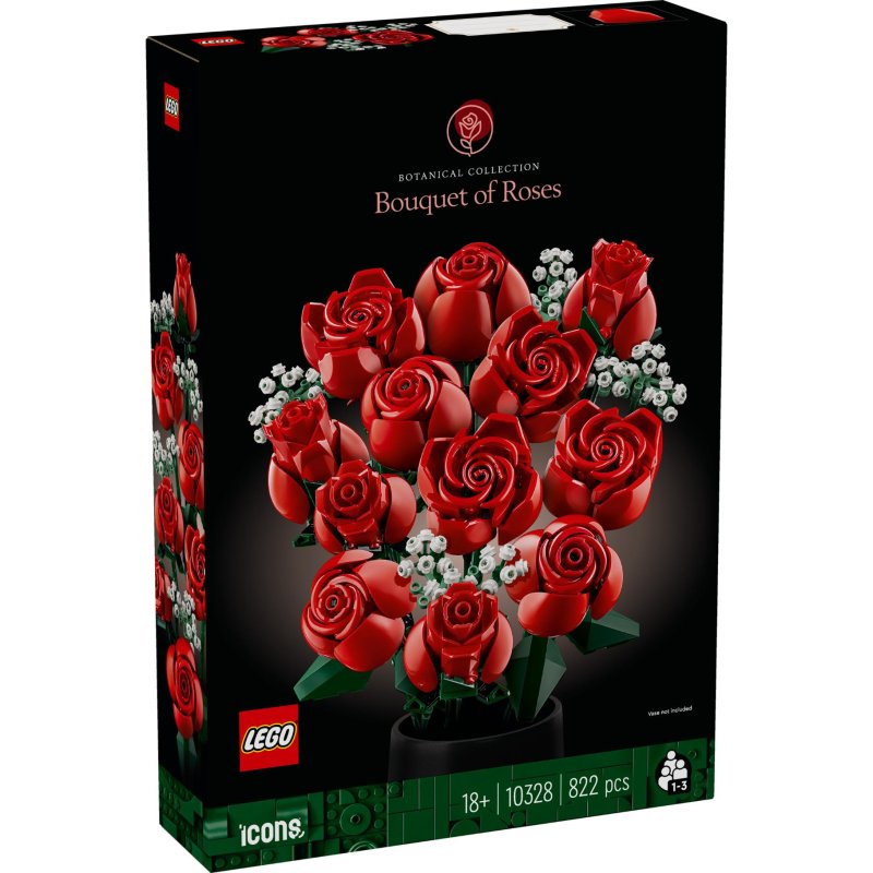 LEGO 10328 ICONS ROZENBOEKET - 411 1038 - 411-1038