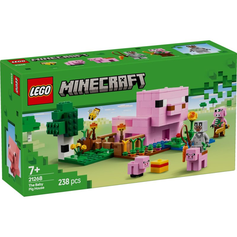 LEGO 21268 MINECRAFT HET HUIS VAN HET BI - 411 1268 - 411-1268