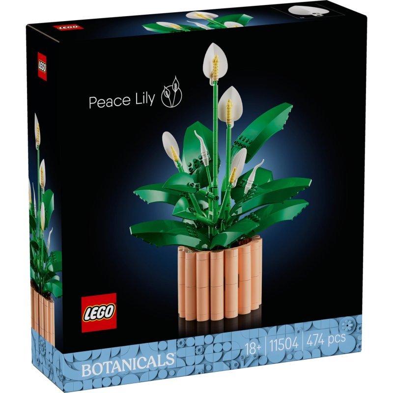 LEGO 11504 BOTANICALS LEPELPLANT - 411 1858 - 411-1858