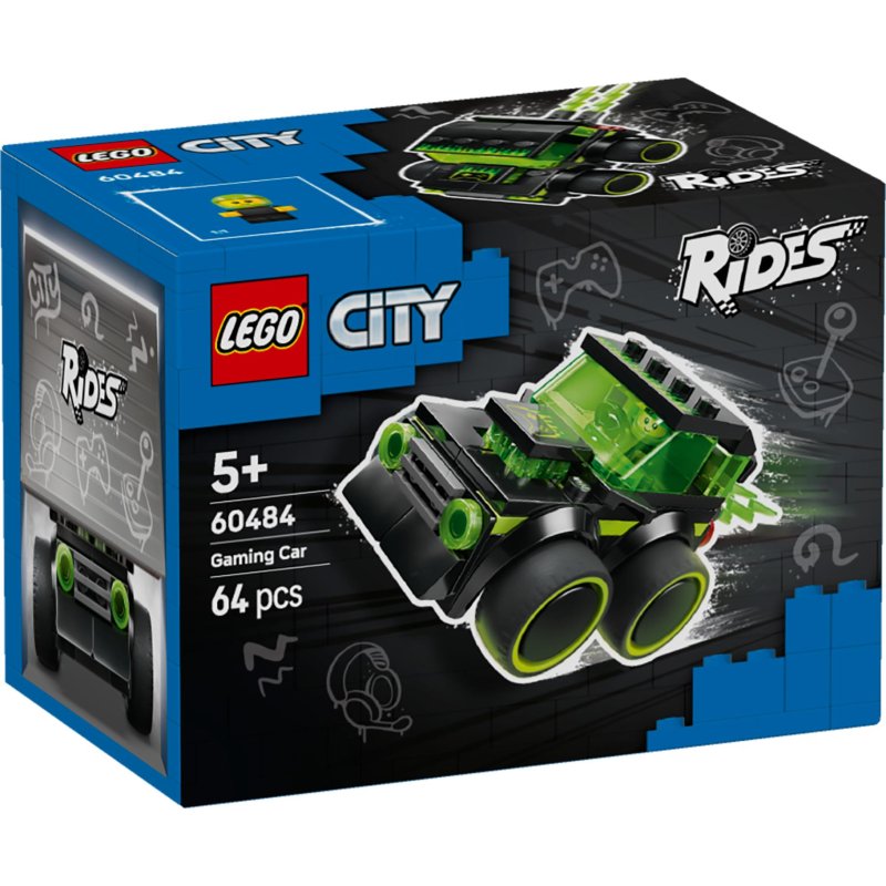 LEGO CITY 60484 VOERTUIGGAMING RACEAUTO - 411 1896 - 411-1896