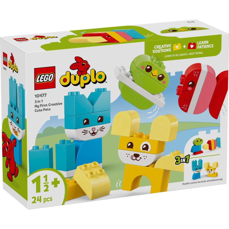 DUPLO MY FIRST 3-IN-1 CREATIEVE HUISDIER - 411 2039 - 411-2039