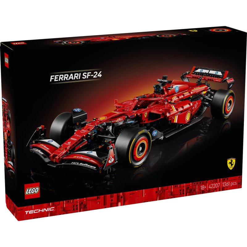 LEGO 42207 TECHNIC FERRARI SF-24 F1 AUTO - 411 2207 - 411-2207