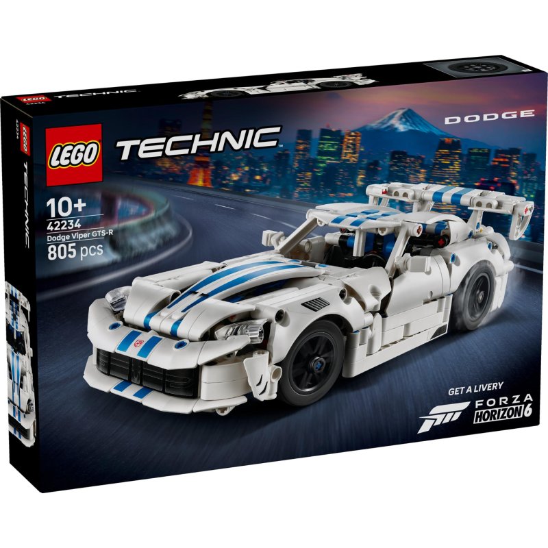 LEGO 42234 TECHNIC DODGE VIPER GTS-R SPO - 411 2234 - 411-2234