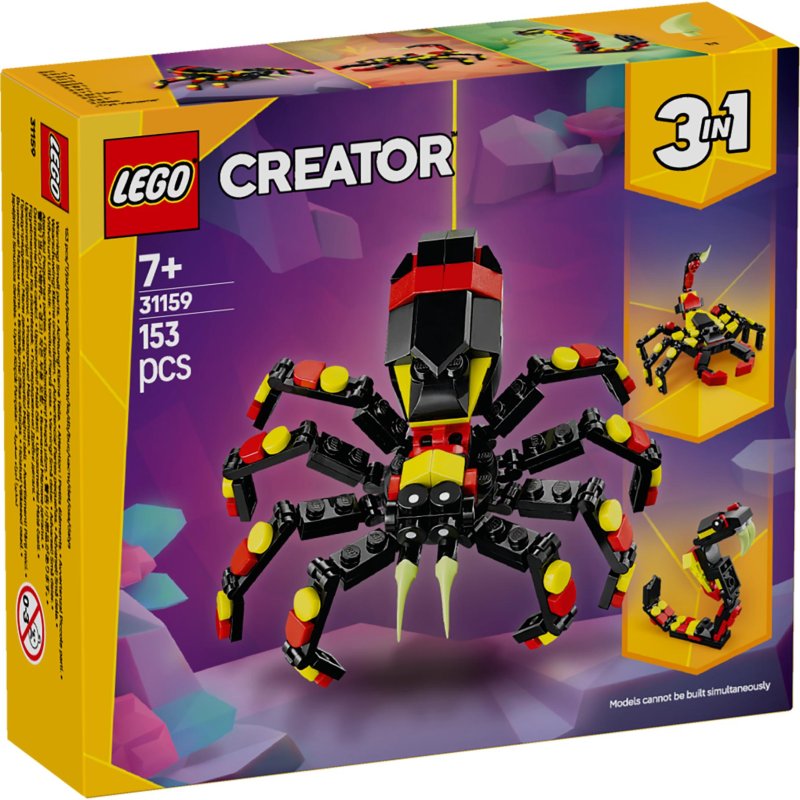 LEGO 31159 CREATOR 3-IN-1 WILDE DIEREN: - 411 2242 - 411-2242
