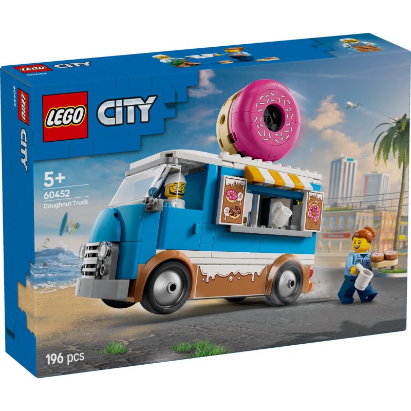 LEGO  60452 CITY GREAT VEHICLES DONUTTRU - 411 2427 - 411-2427