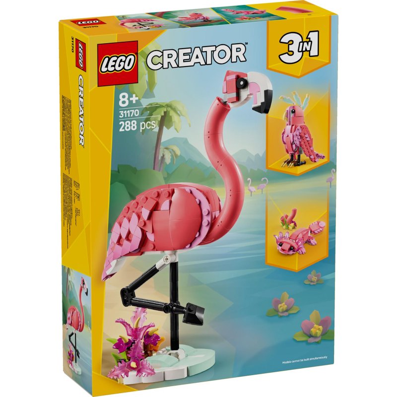 LEGO 31170 CREATOR WILDE DIEREN ROZE - 411 2457 - 411-2457