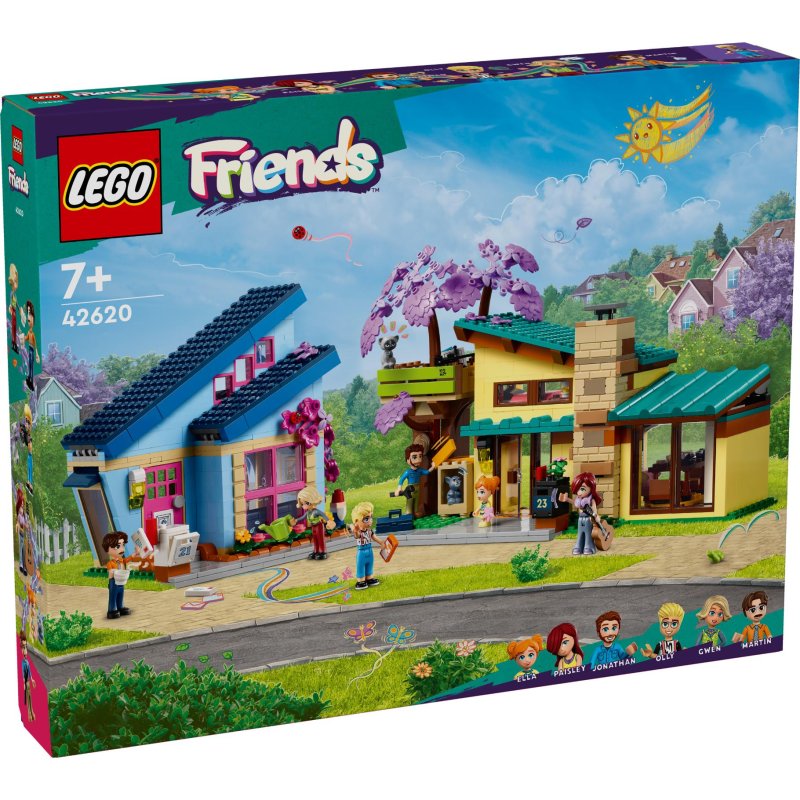 LEGO FRIENDS 42620 OLLY EN PAISLEYS HUIS - 411 2620 - 411-2620