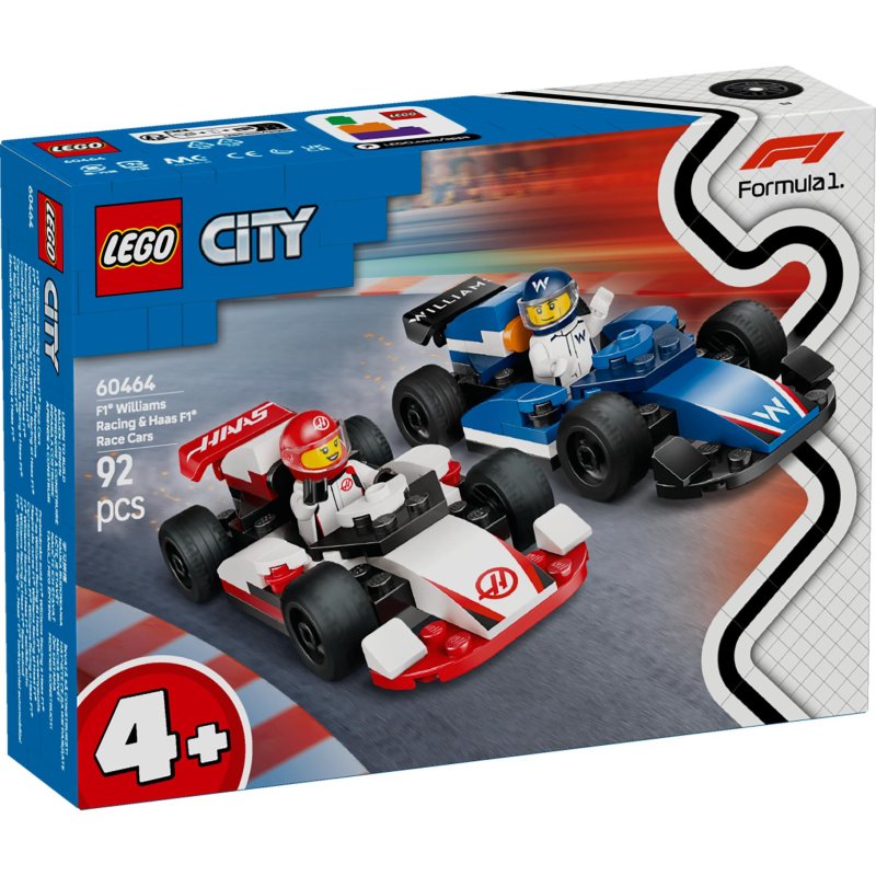 LEGO 60464 CITY F1 WILLIAMS RACING EN HA - 411 2632 - 411-2632