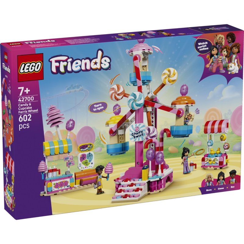LEGO 42700 FRIENDS REUZENRAD SNOEP EN CU - 411 2700 - 411-2700