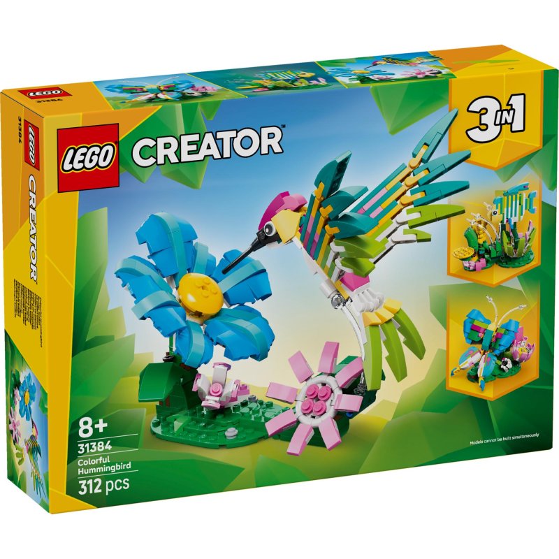 LEGO CREATOR WILDE DIEREN: KLEURRIJKE KO - 411 3138 - 411-3138