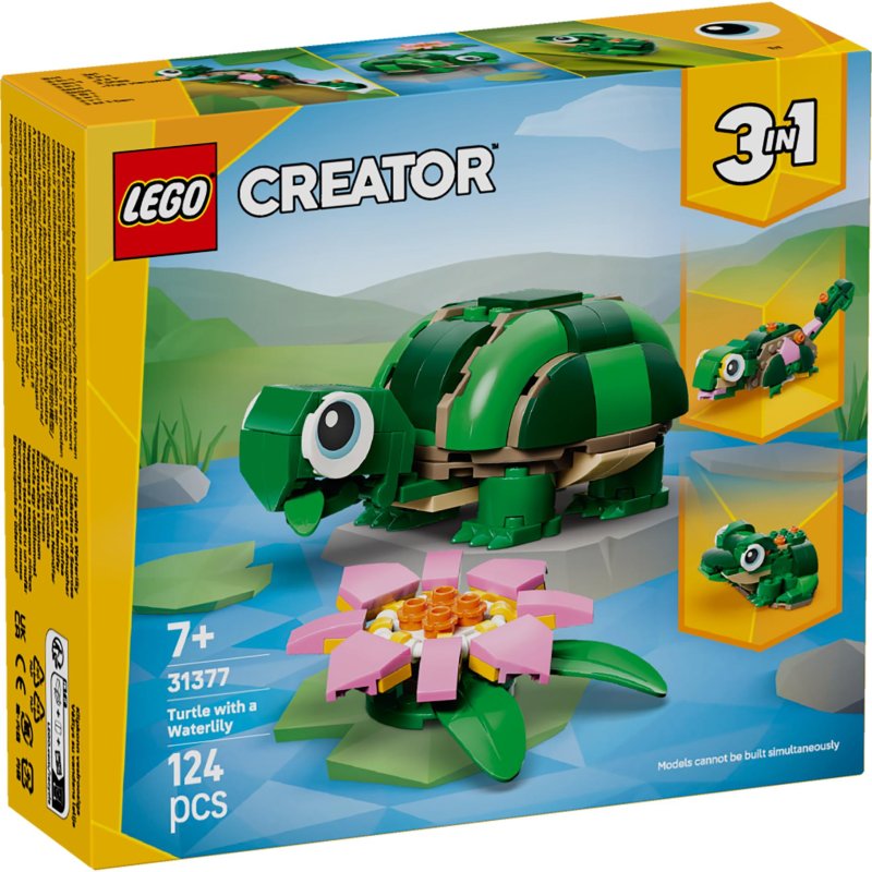 LEGO CREATOR 31377 SCHILDPAD WATERLELIE - 411 3203 - 411-3203