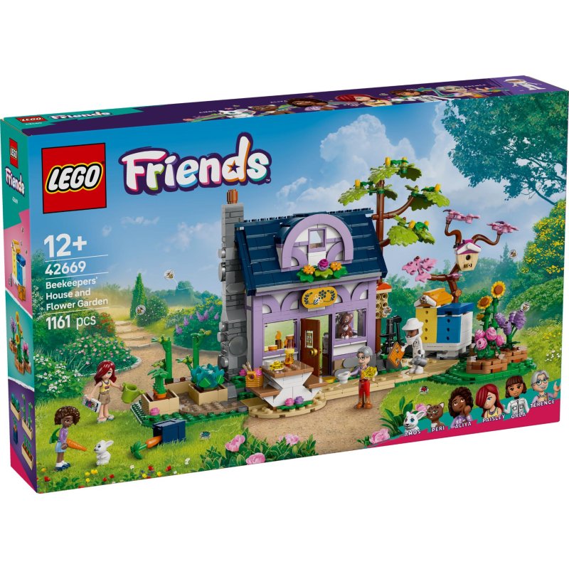 LEGO 42669 FRIENDS IMKERSHUIS EN BLOEMEN - 411 3295 - 411-3295