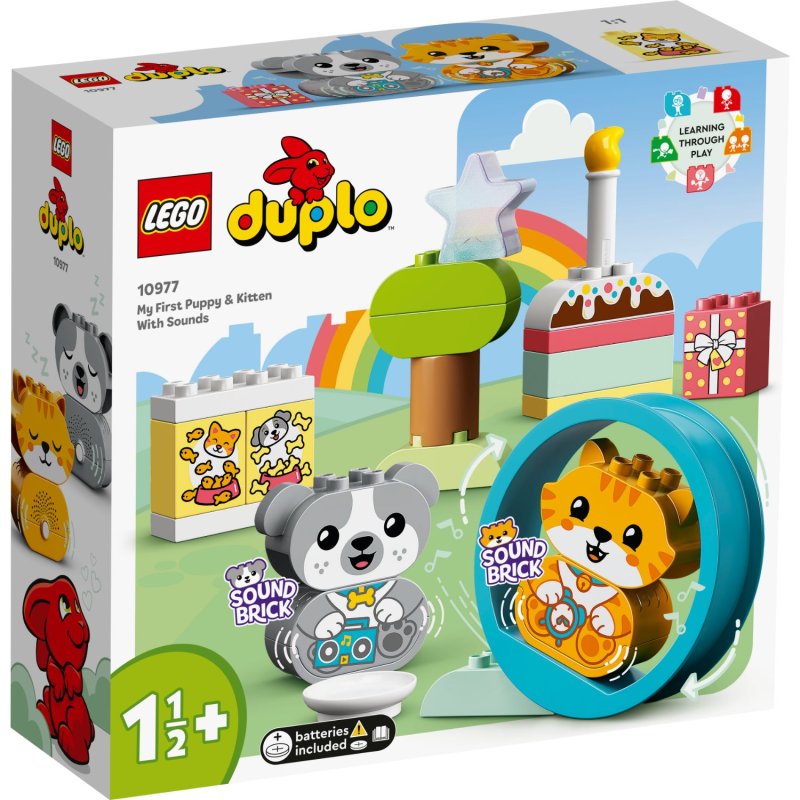 LEGO DUPLO 10977 MIJN EERSTE PUPPY EN KI - 411 3612 - 411-3612