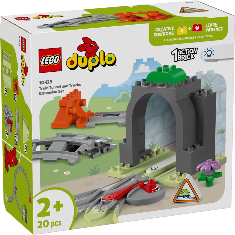 LEGO 10425 DUPLO TOWN TREINTUNNEL EN RAI - 411 3808 - 411-3808