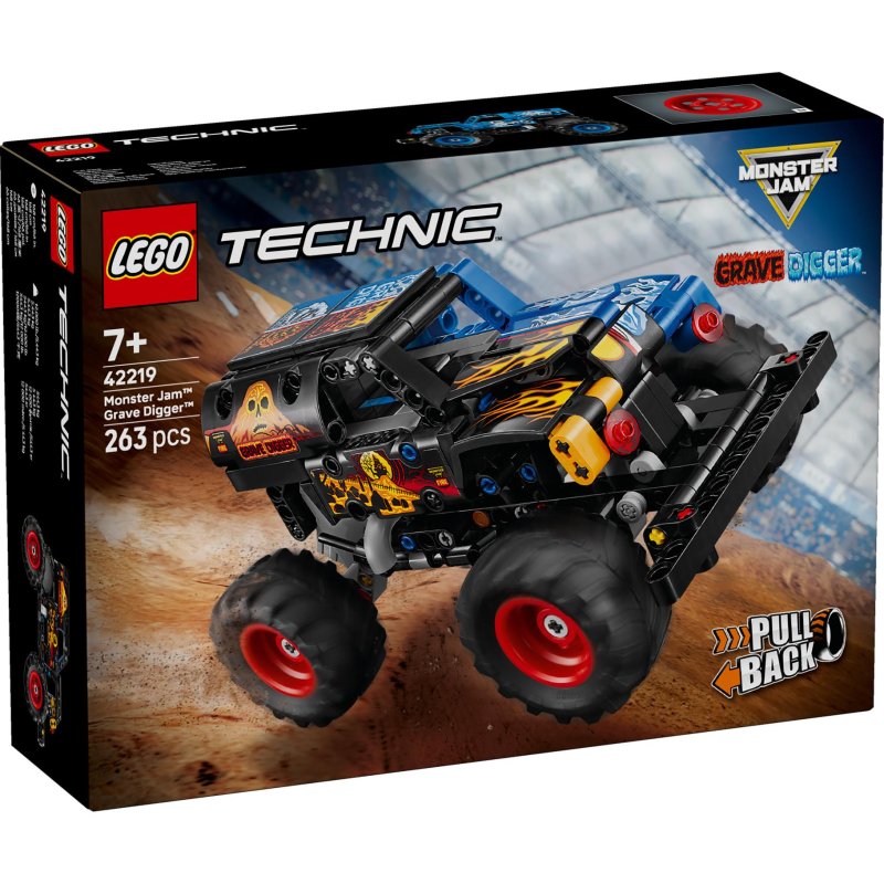 LEGO TECHNIC 42219 MONSTERJGRAVE DIGGER - 411 5023 - 411-5023