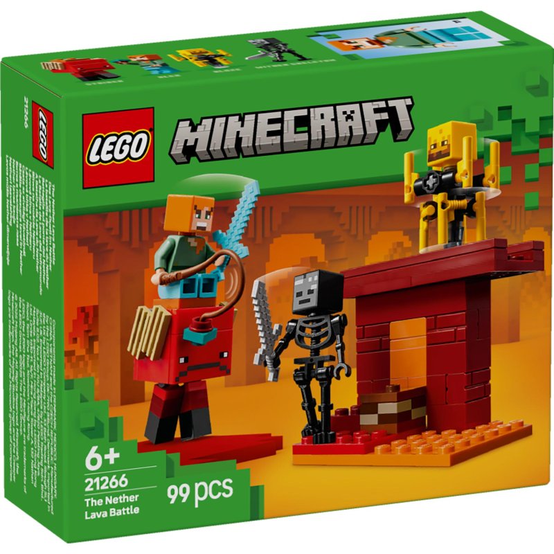 LEGO 21266 MINECRAFT DE LAVASTRIJD IN DE - 411 5405 - 411-5405