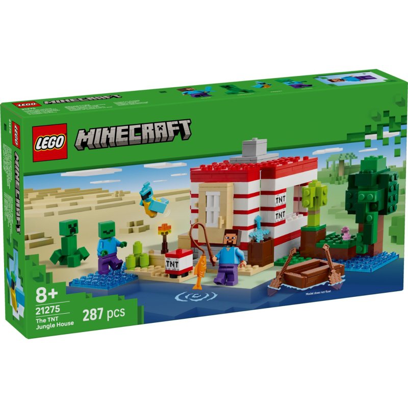 LEGO 21275 MINECRAFT THE TNT JUNGLE HOUS - 411 5497 - 411-5497